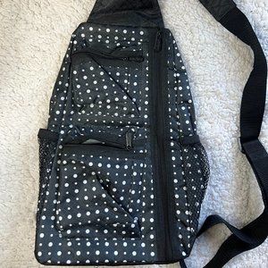 Thirty-one B&W Ripstop Sling-back Bag